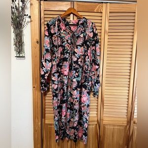 Matta Dress- long and loose fit for a beach outing or dress up for dinner!
